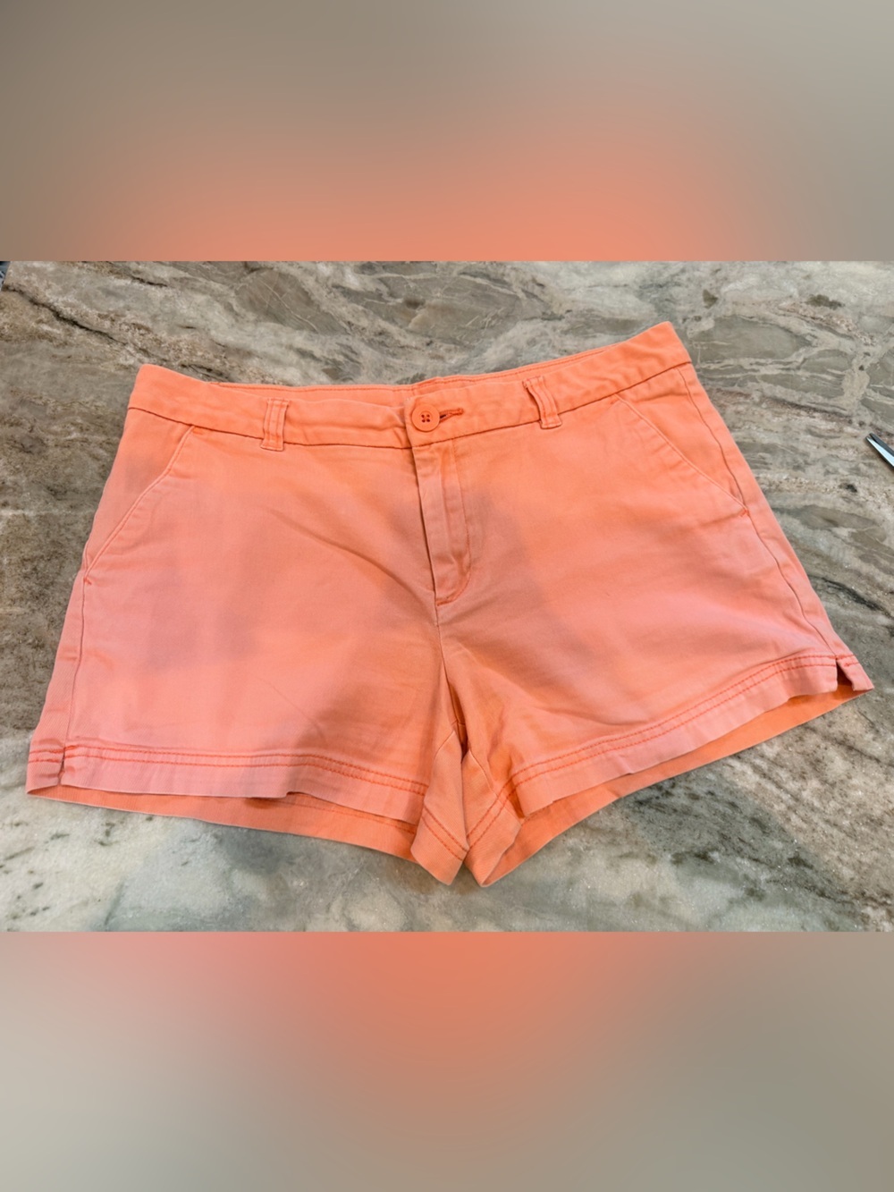 BCG Coral Athletic Shorts Womens Size 10 Cuffed Stretch Casual Shorts